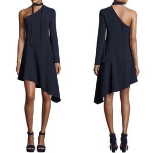 NWT Cinq A Sept Kierra One Shoulder dress - size 4